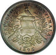 4 Reales Pattern strike obverse image