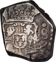 8 Reales Type II Counter-mark obverse image
