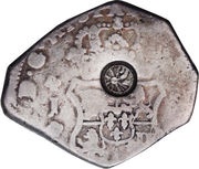 8 Reales Type II Counter-mark obverse image