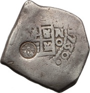 8 Reales Type II Counter-mark obverse image