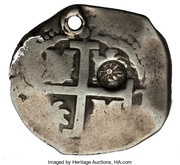 8 Reales Type II Counter-mark obverse image