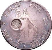 8 Reales Type IV Counterstamp obverse image