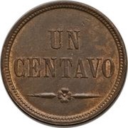 1 Centavo reverse image