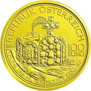 100 Euros Crown of the Holy Roman Empire obverse image