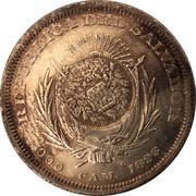 1 Peso Counterstamped coinage obverse image