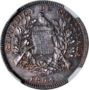 5 Pesos Pattern strike obverse image