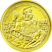 100 Euros Hungarian Crown of St. Stephen, Austria, 2010 reverse image