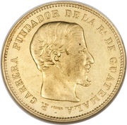 10 Pesos Rafael Carrera obverse image