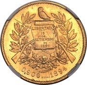 10 Pesos Pattern strike obverse image