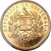 10 Pesos Pattern strike obverse image