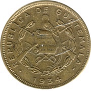 1 Centavo obverse image