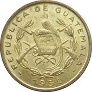 1 Centavo obverse image
