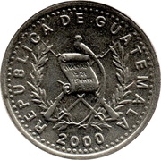 5 Centavos non-magnetic obverse image