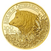 100 Euros Wild Boar obverse image
