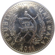 25 Centavos Reeded edge obverse image
