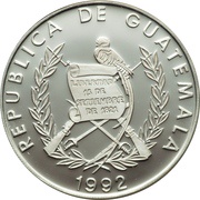 1 Quetzal Carlos Merida obverse image