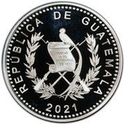 1 Quetzal Independence obverse image