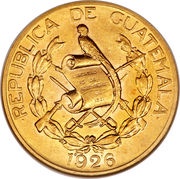 10 Quetzales obverse image