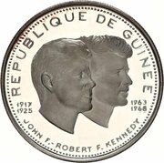 200 Francs Guinéens John and Robert Kennedy obverse image