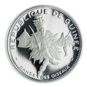 500 Francs Guinéens Oiseaux Dancers obverse image