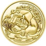 100 Euros Gold of the Scythians, Austria, 2022 reverse image