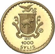 1000 Sylis Kwame Nkrumah reverse image