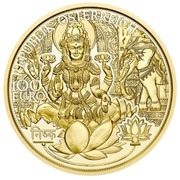 100 Euros The Gold of India obverse image