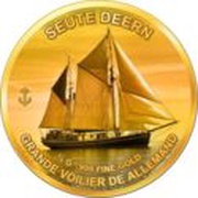 1000 Francs Guinéens Seute Deern reverse image