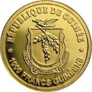 1000 Francs Guinéens White House obverse image
