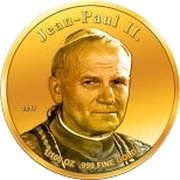 1000 Francs Guinéens John Paul II, Guinea, 2017 reverse image
