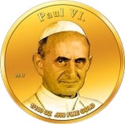 1000 Francs Guinéens Paul VI, Guinea, 2017 reverse image