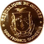 1000 Francs Guinéens Fatima obverse image