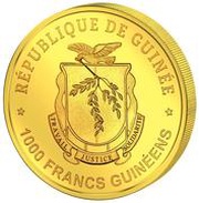 1000 Francs Guinéens African Pride obverse image