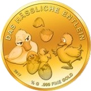 1000 Francs Guinéens The Ugly Duckling, Guinea, 2017 reverse image
