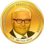 1000 Francs Guinéens Frank-Walter Steinmeier, Guinea, 2017 reverse image