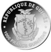 1000 Francs Guinéens Pamir obverse image