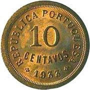 10 Centavos reverse image