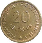 20 Centavos reverse image