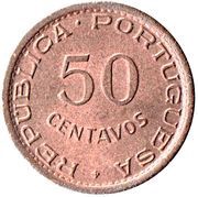 50 Centavos reverse image