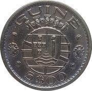 5 Escudos obverse image