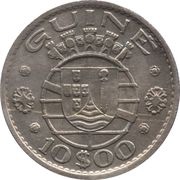 10 Escudos obverse image