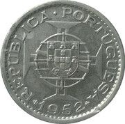 20 Escudos reverse image