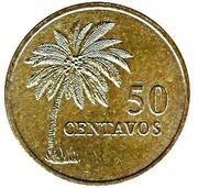50 Centavos reverse image