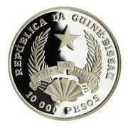 10 000 Pesos 15th World Championship obverse image