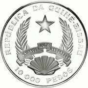 10 000 Pesos Elephant obverse image