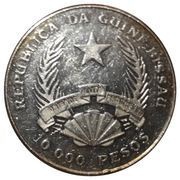 10 000 Pesos Stegosaurus obverse image