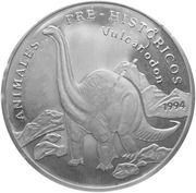 10 000 Pesos Vulcanodon, Guinea-Bissau, 1994 reverse image
