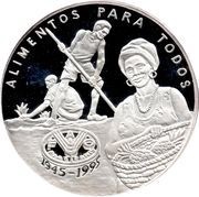 20 000 Pesos FAO - Pineapple Harvest, Guinea-Bissau, 1995 reverse image