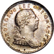 ¼ Guilder - George III obverse image