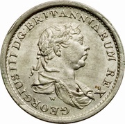 ¼ Guilder - George III obverse image